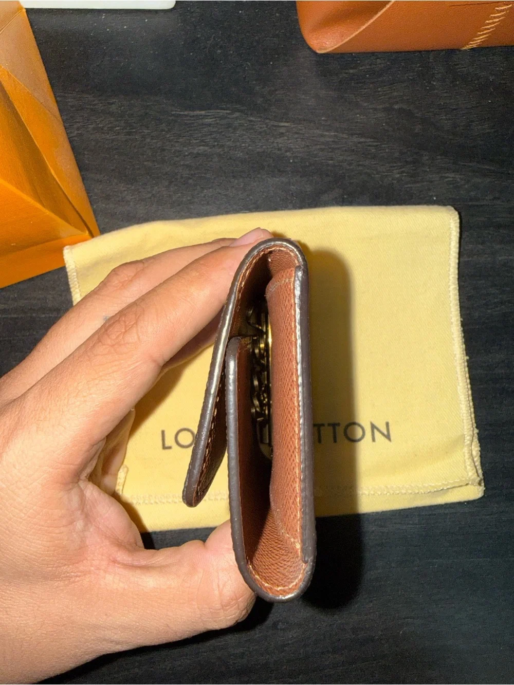 Louis Vuitton Monogram Canvas key pouch